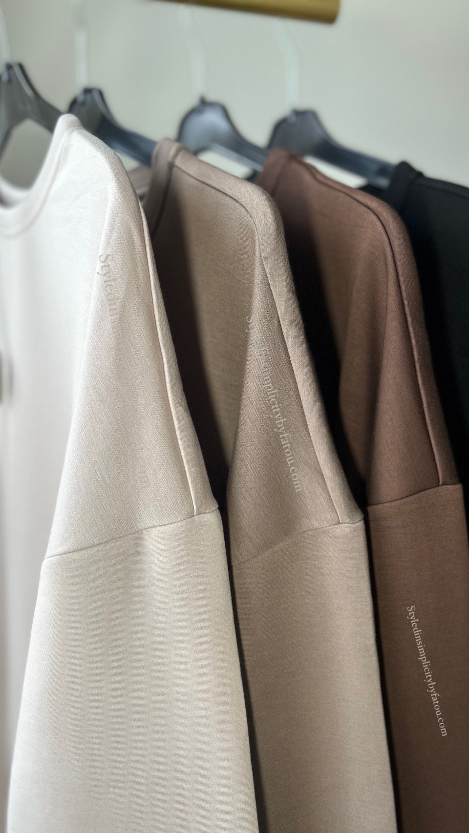 Premium Abaya Amina Fall loose fit l abaya dress style
