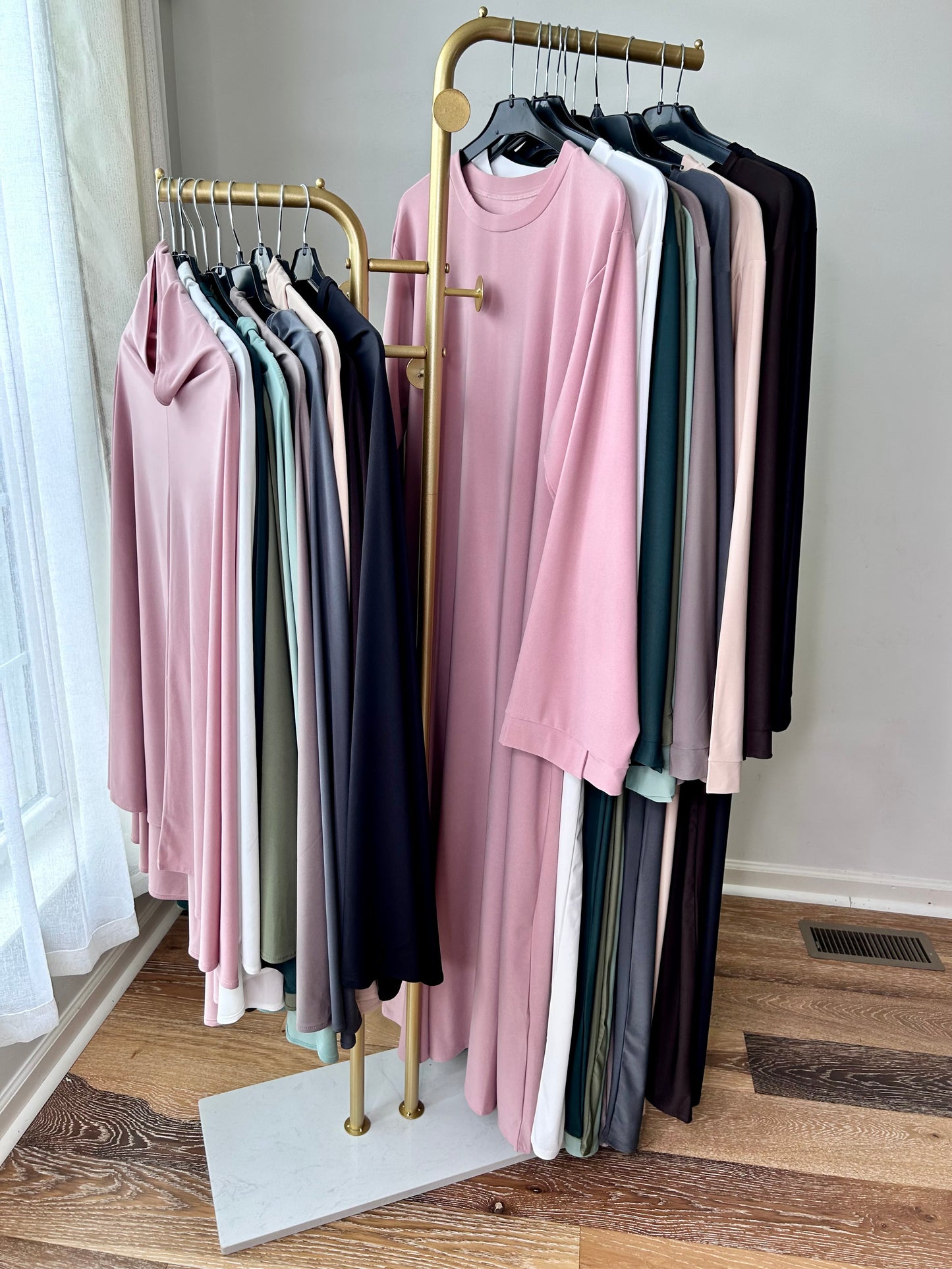 Comfortable abaya khimar set