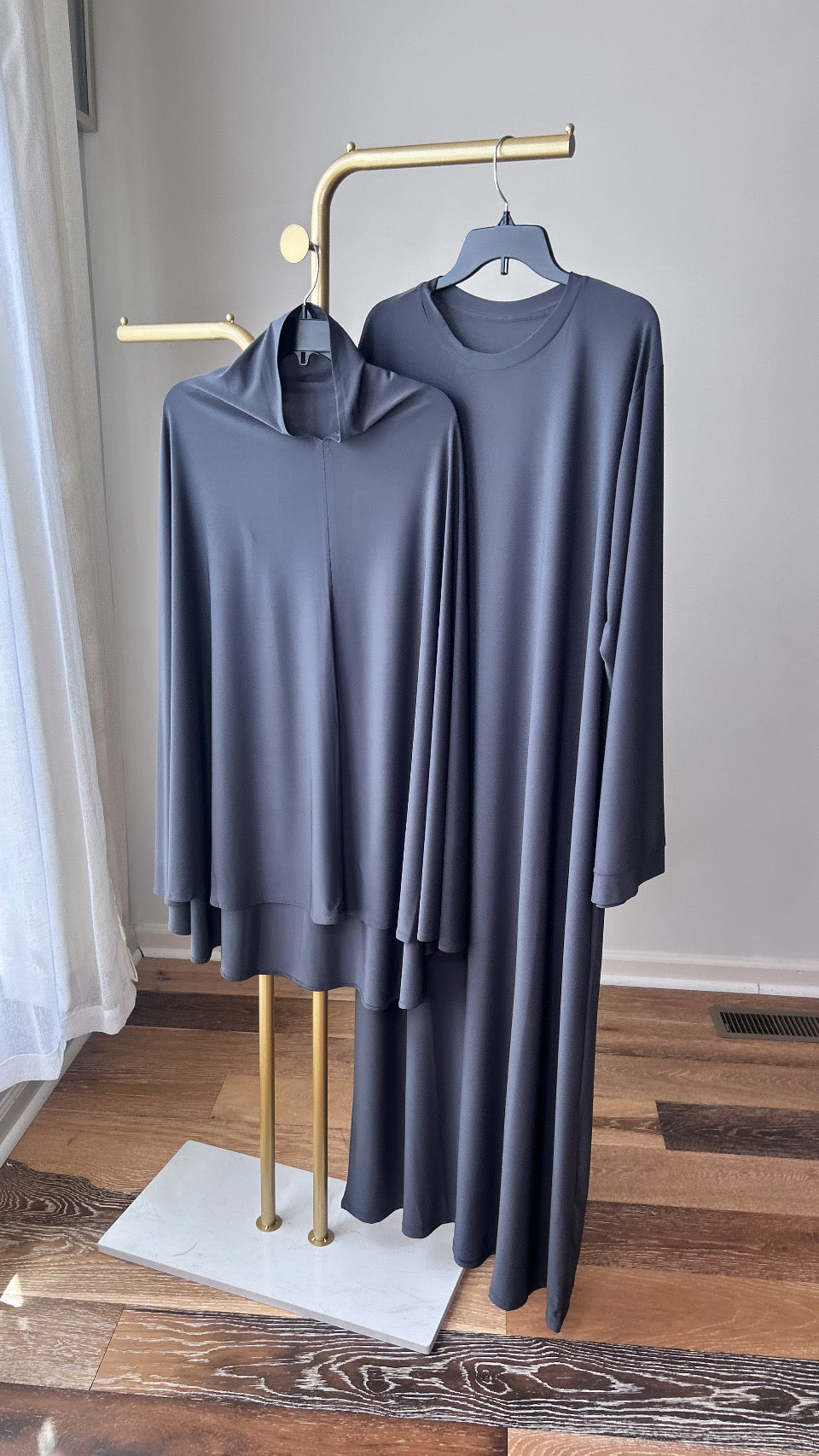 Comfortable abaya khimar set