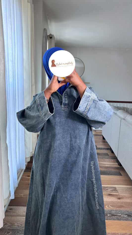 Anaya Jean Cotton Abaya