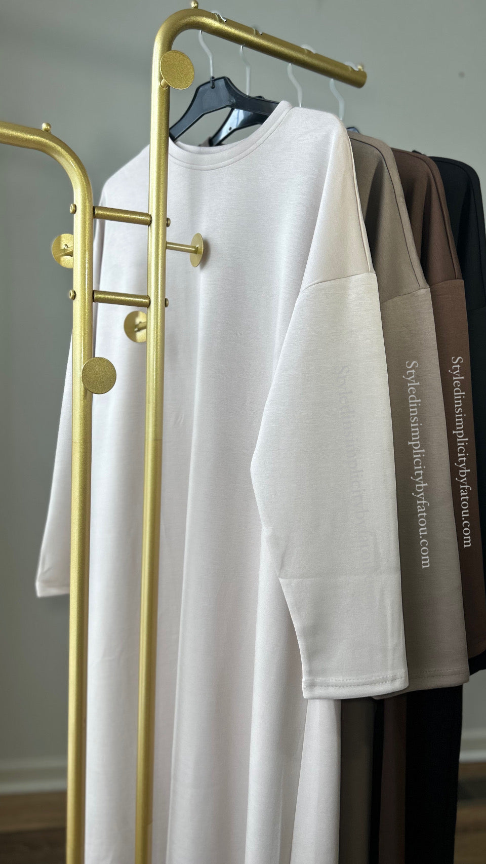 Premium Abaya Amina Fall loose fit l abaya dress style