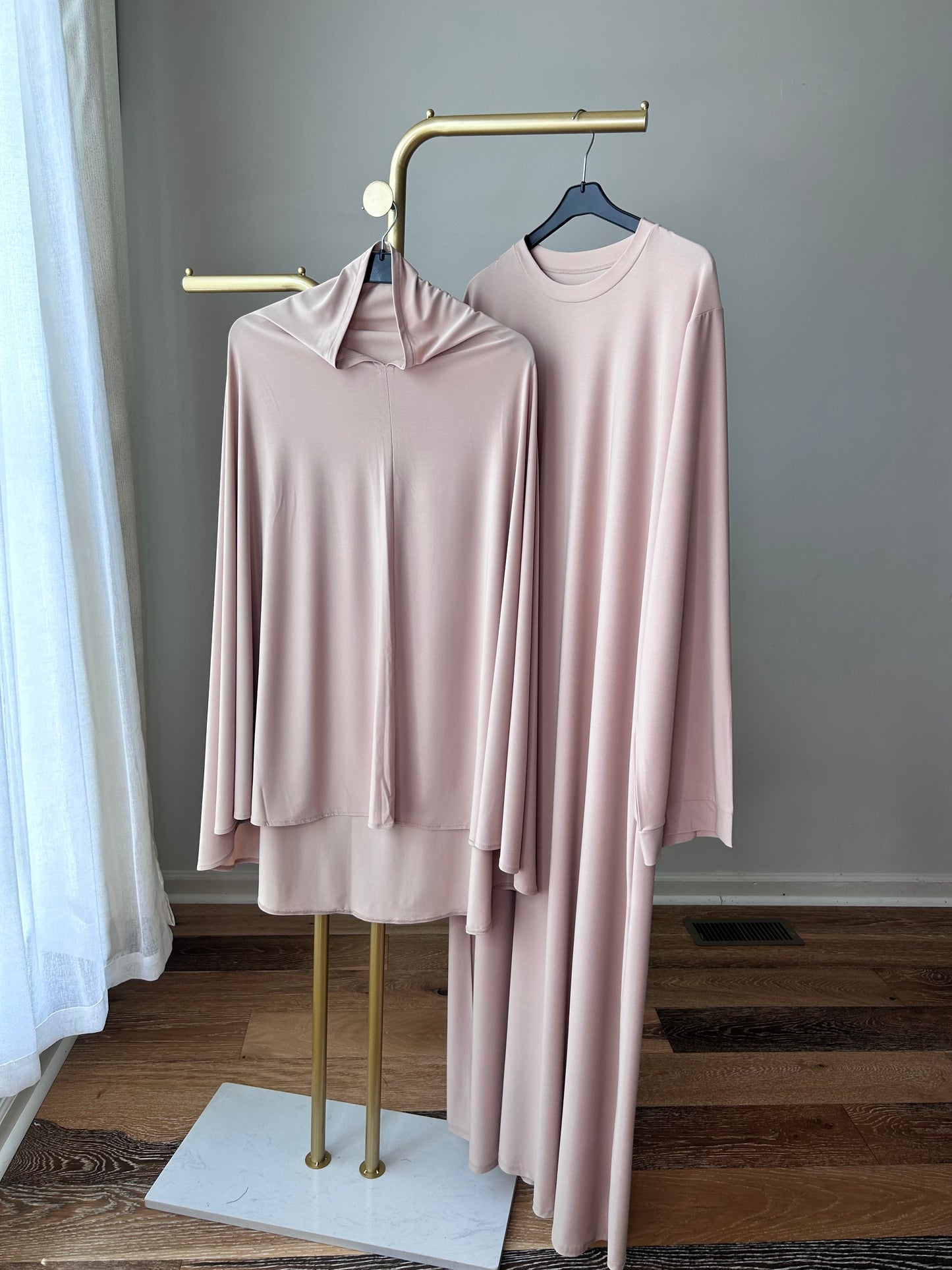 Comfortable abaya khimar set