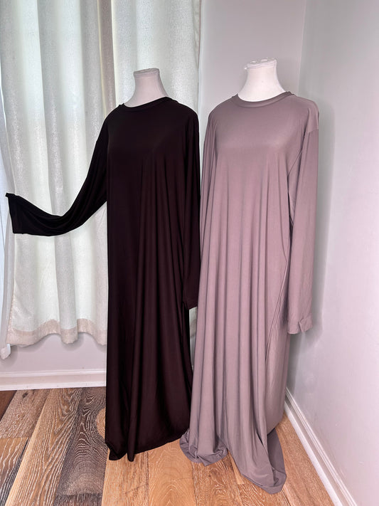 Simple set of 2 casual every abaya