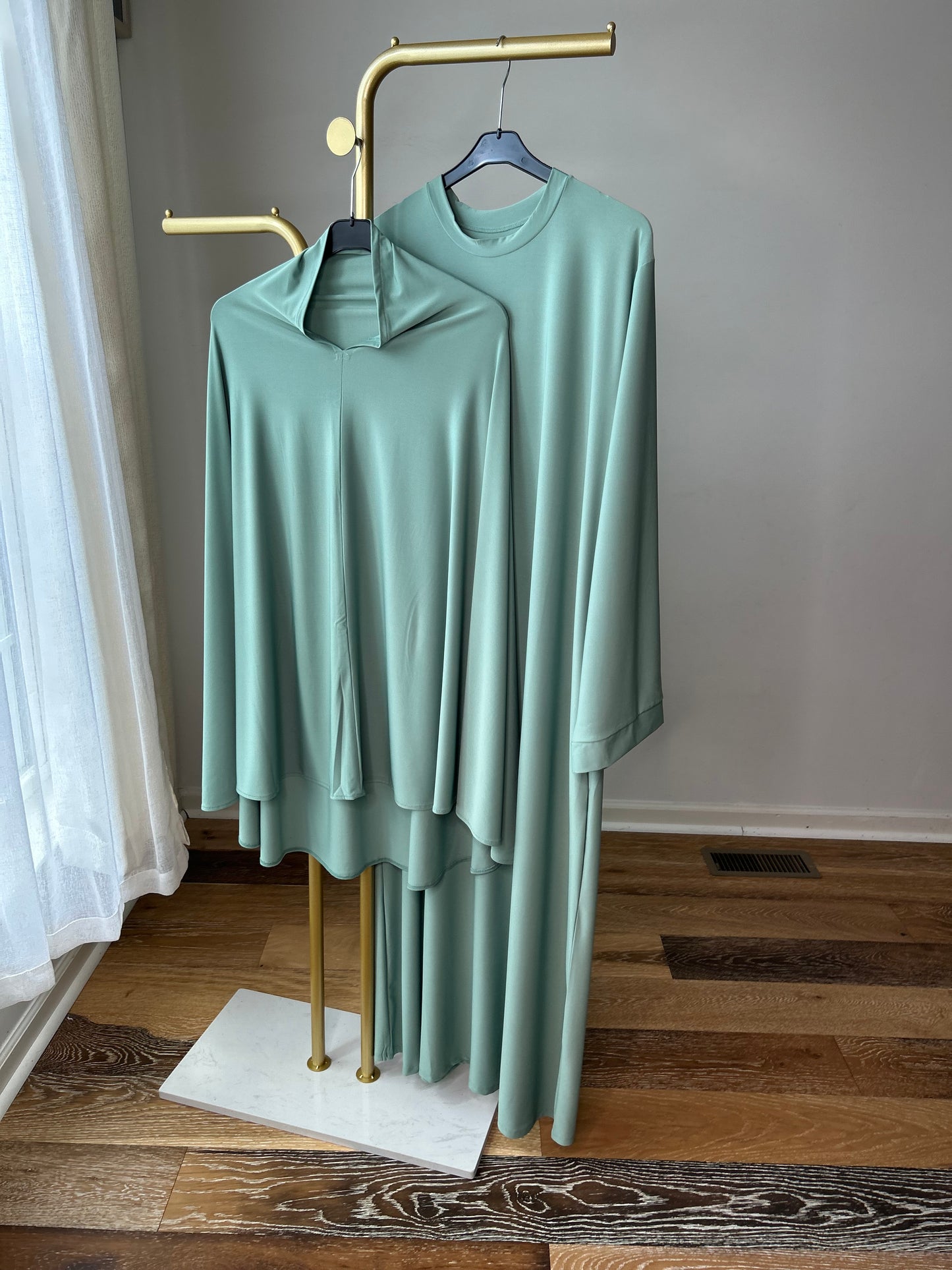 Comfortable abaya khimar set