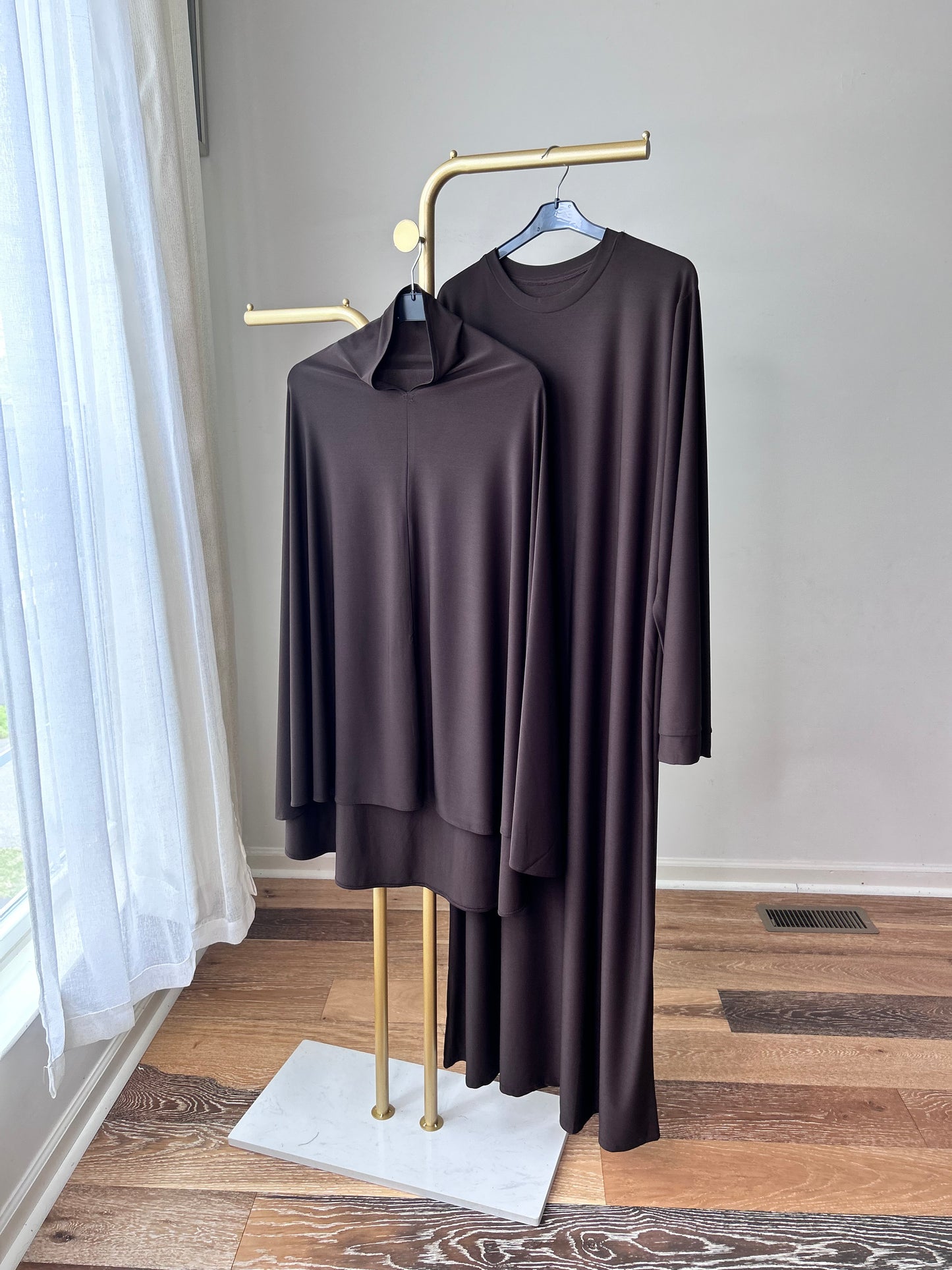 Comfortable abaya khimar set