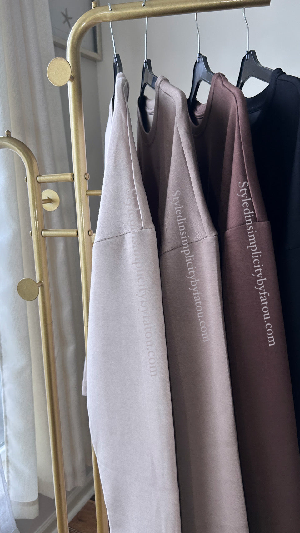 Premium Abaya Amina Fall loose fit l abaya dress style