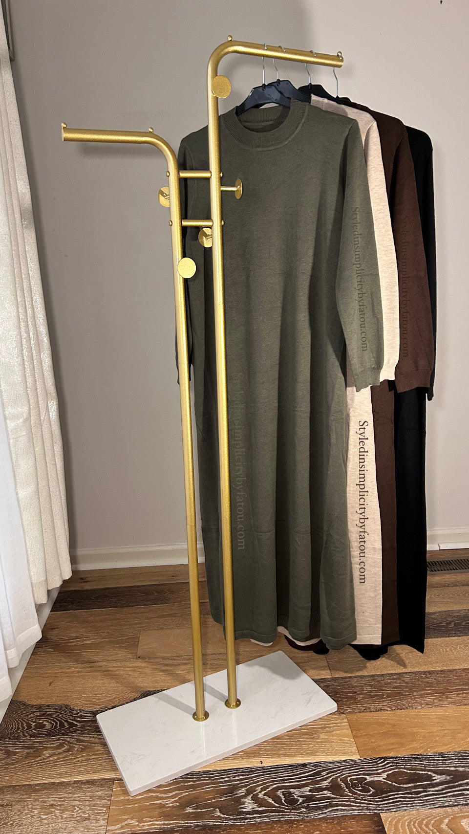 Knit essential winter and Falls abaya