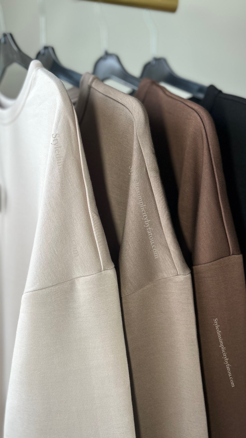 Premium Abaya Amina Fall loose fit l abaya dress style