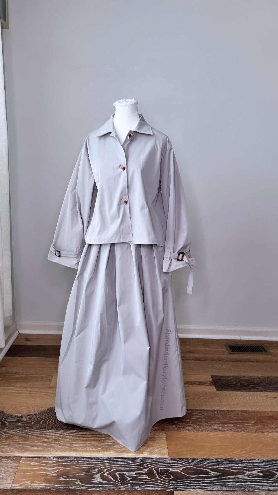 Modest skirt set