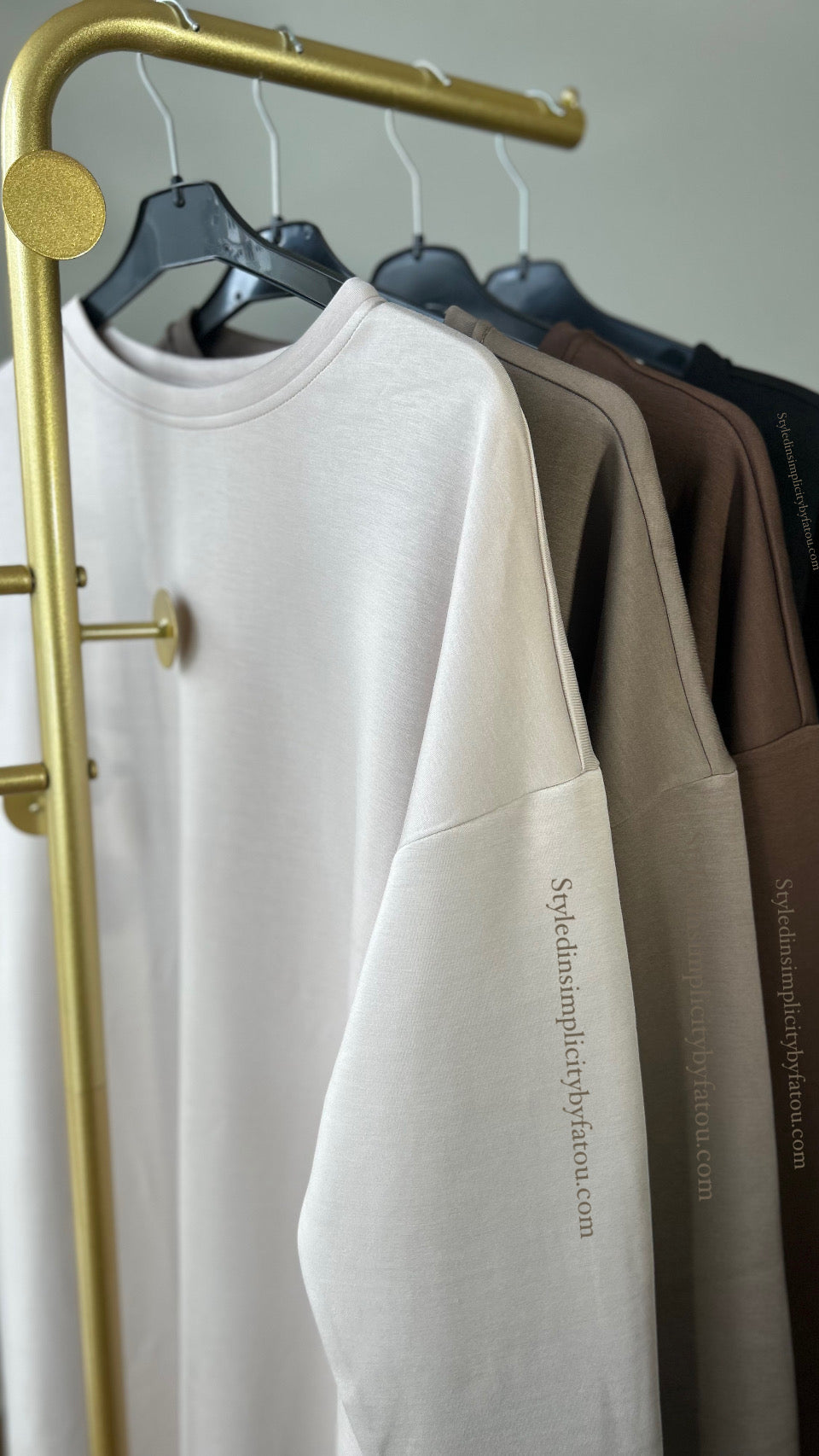 Premium Abaya Amina Fall loose fit l abaya dress style
