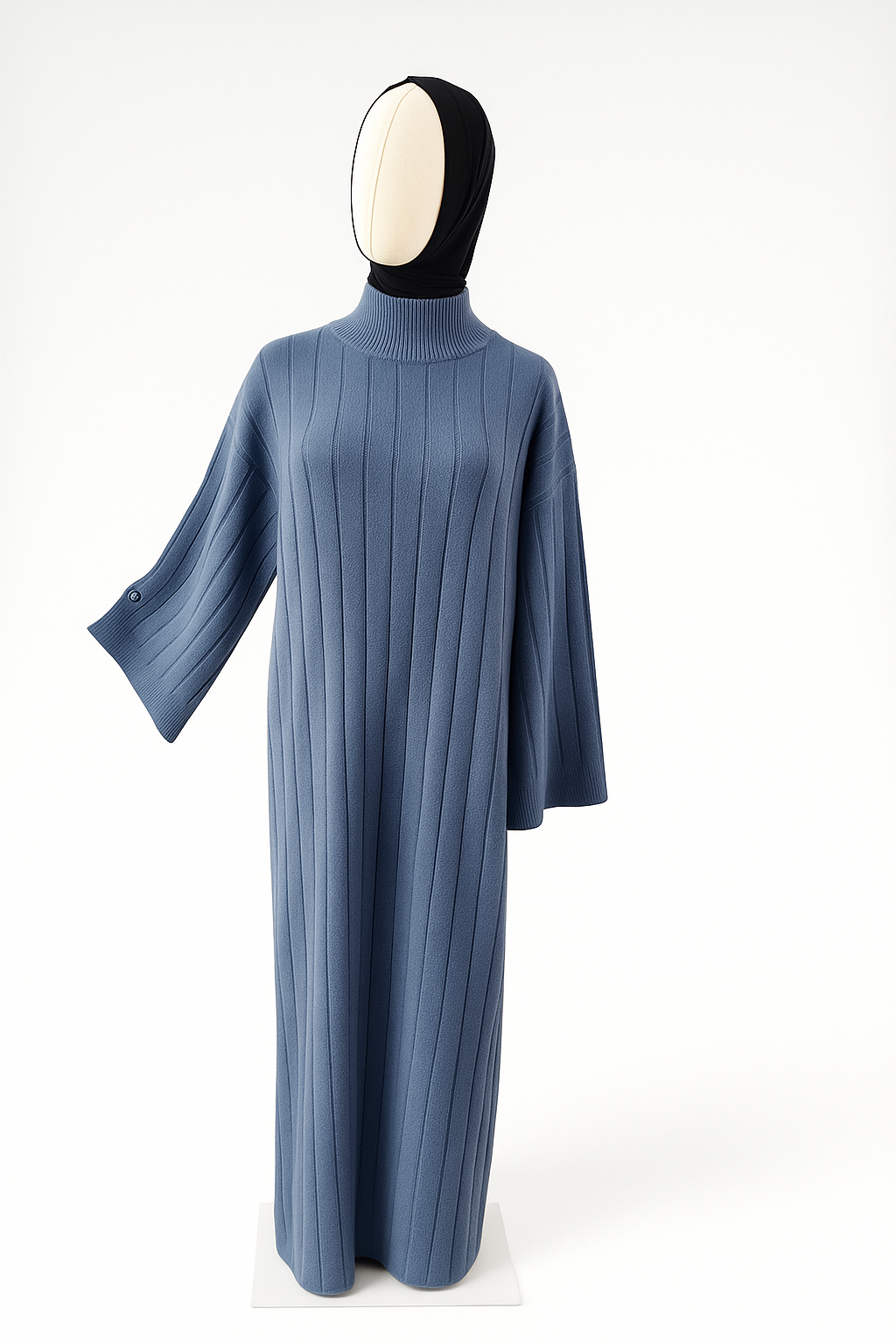 Abaya Zaïna Knit essential winter and Falls abaya