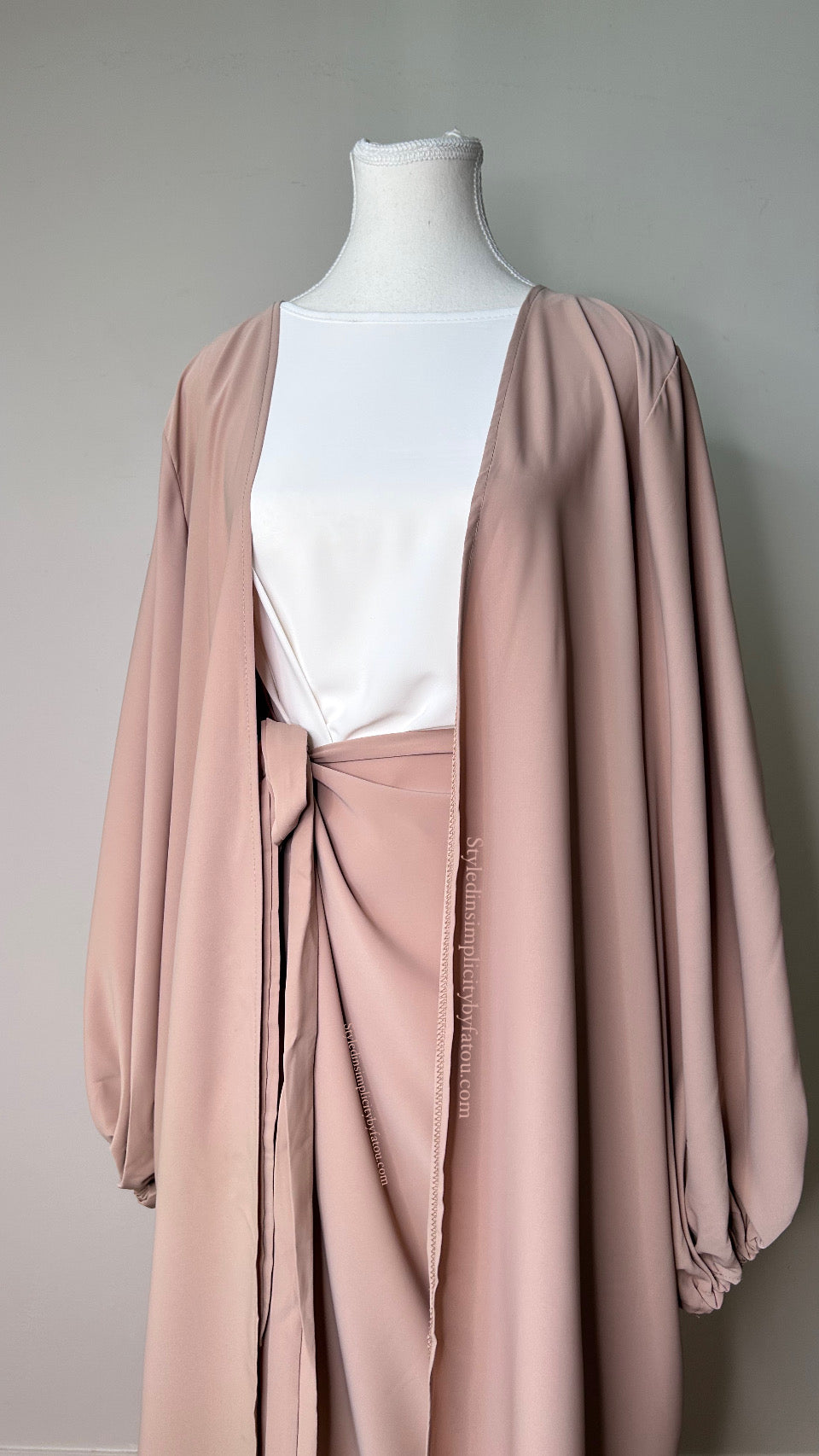 Wrap Abaya set 3 in 1