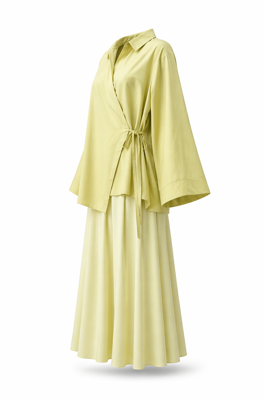 Wrapped cotton top