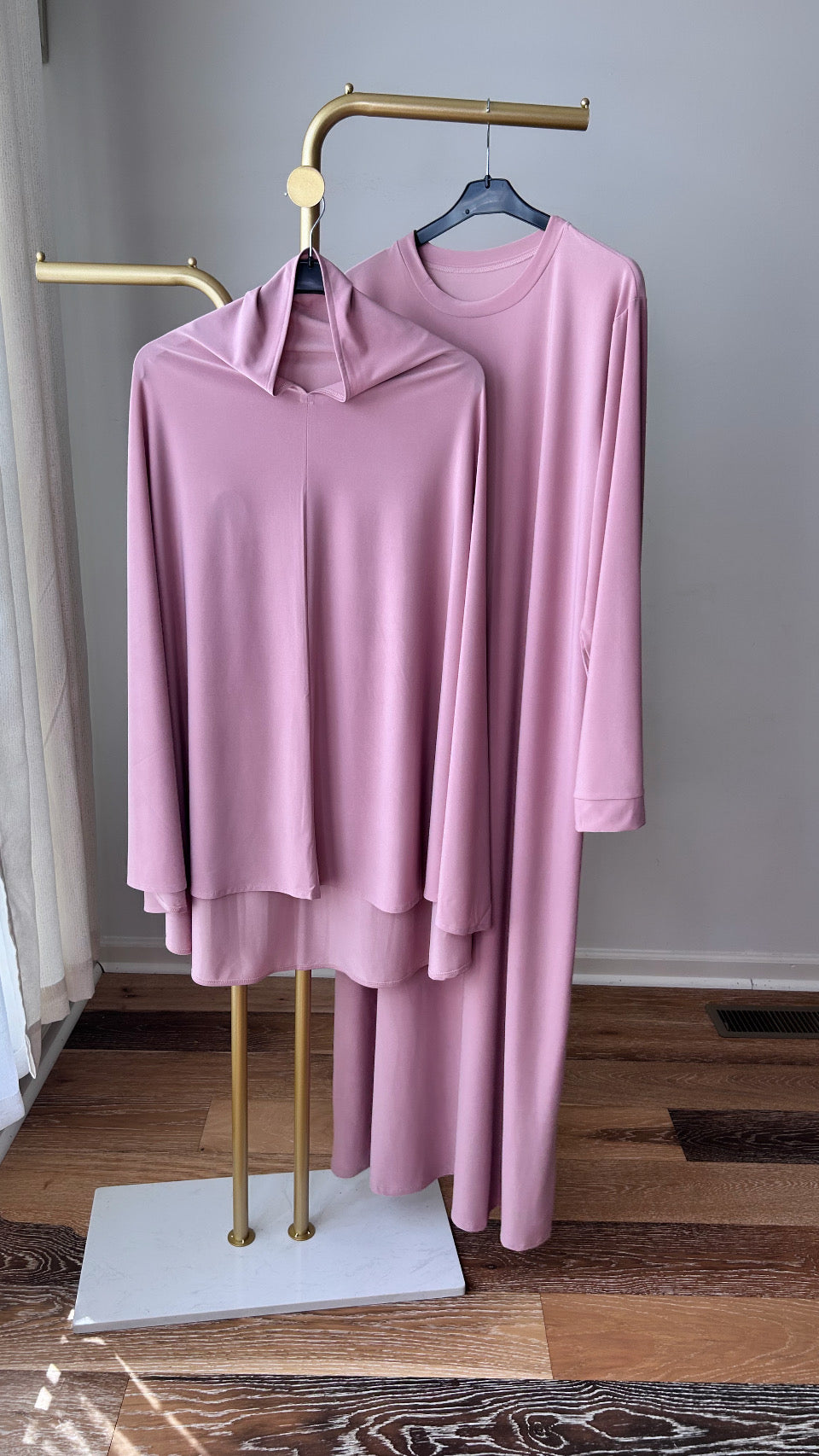 Comfortable abaya khimar set