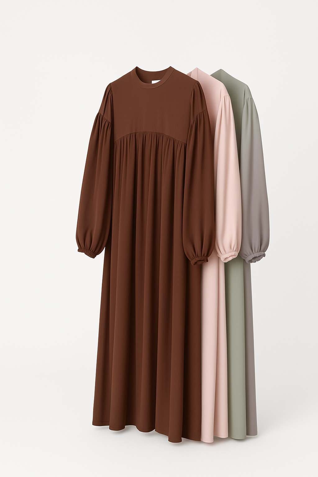 Premium Medina silk Flare abaya