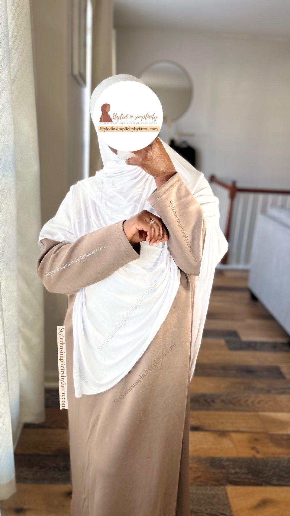 Premium Abaya Amina Fall loose fit l abaya dress style