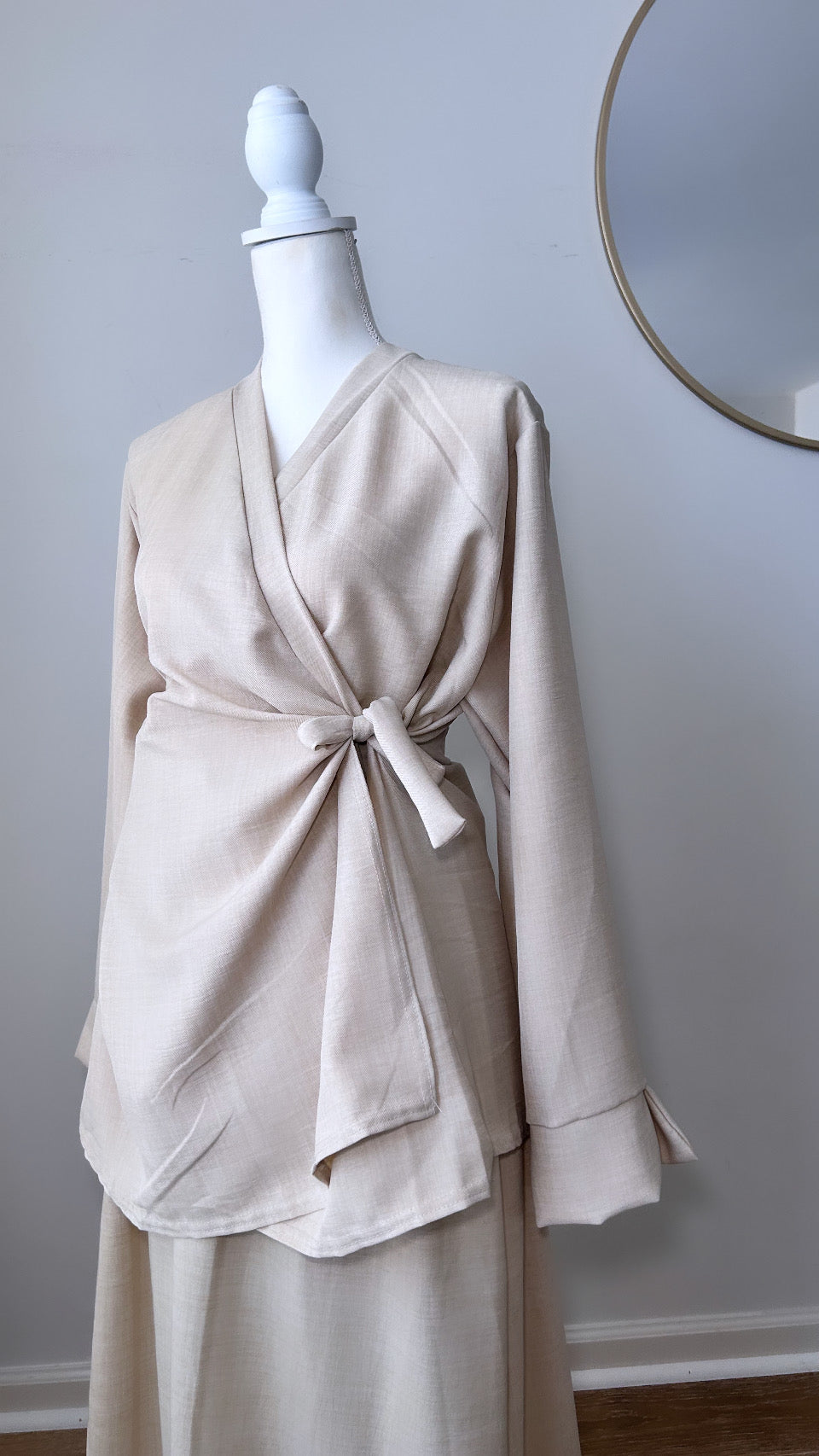 Fati wrap abaya set