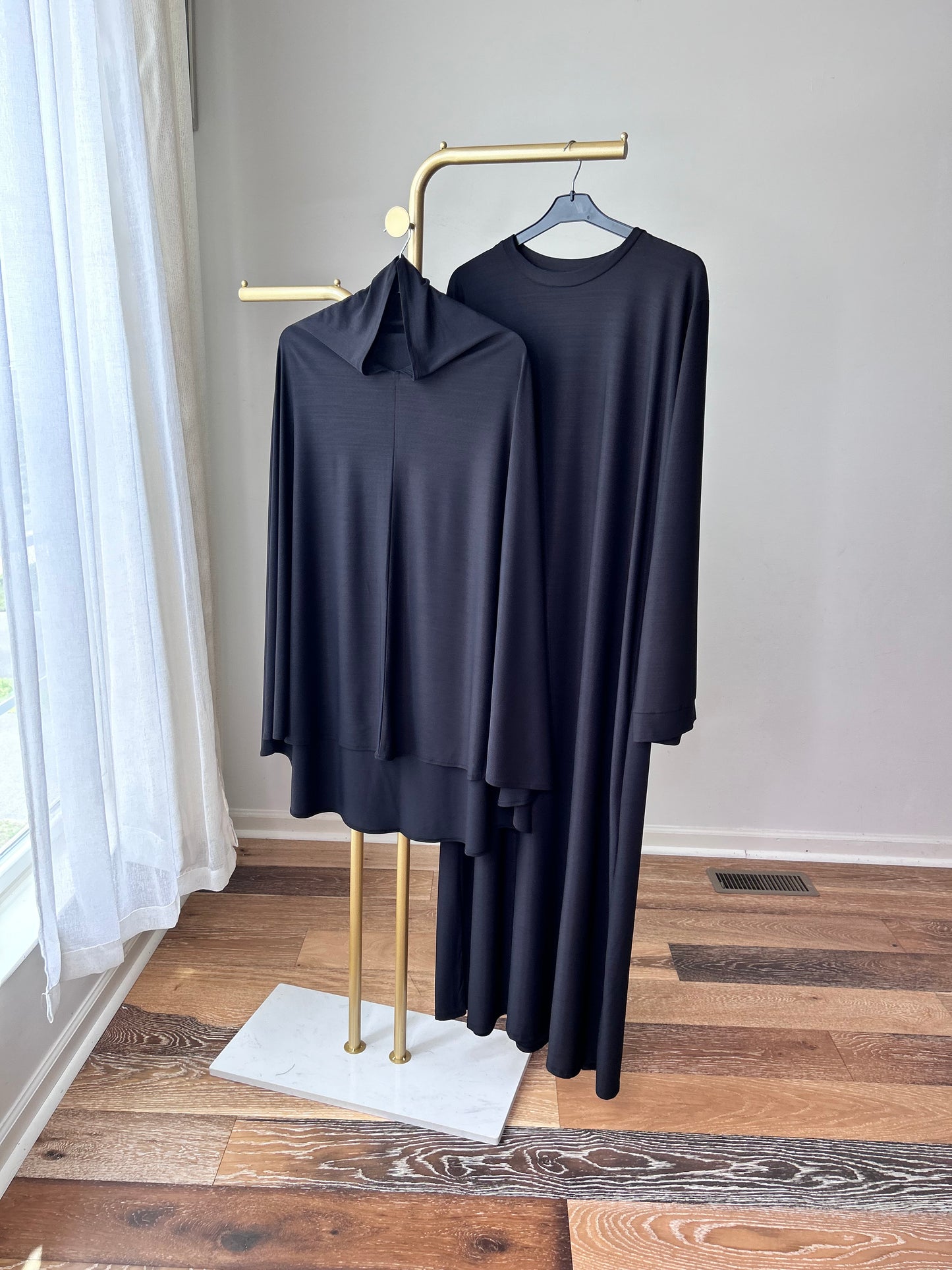 Comfortable abaya khimar set