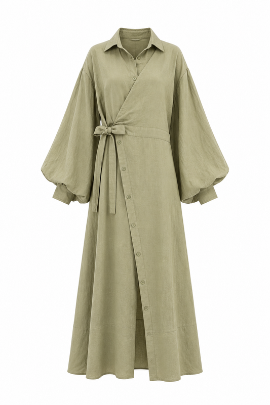 Wrap Abaya 81% viscose and 19% nylon