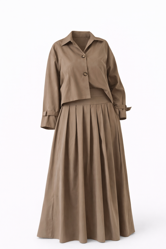Modest skirt set