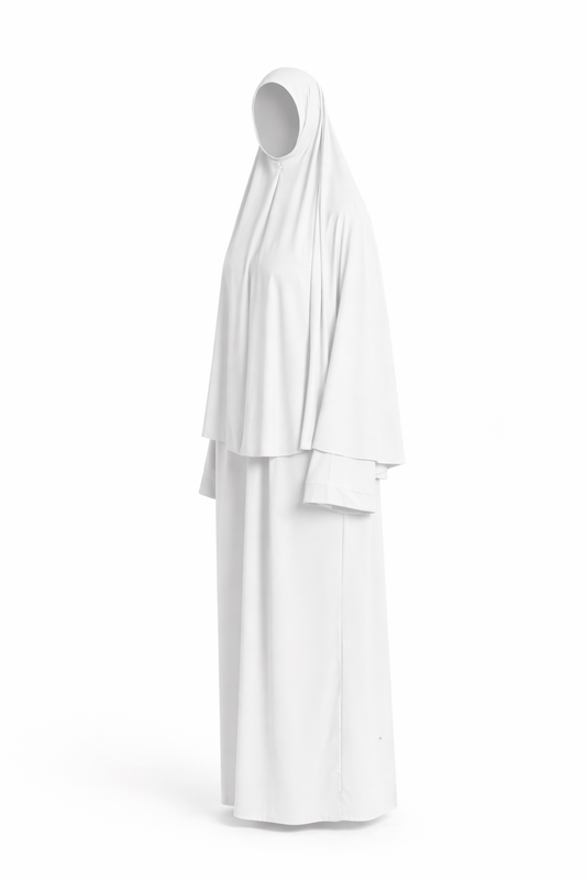 Comfortable abaya khimar set