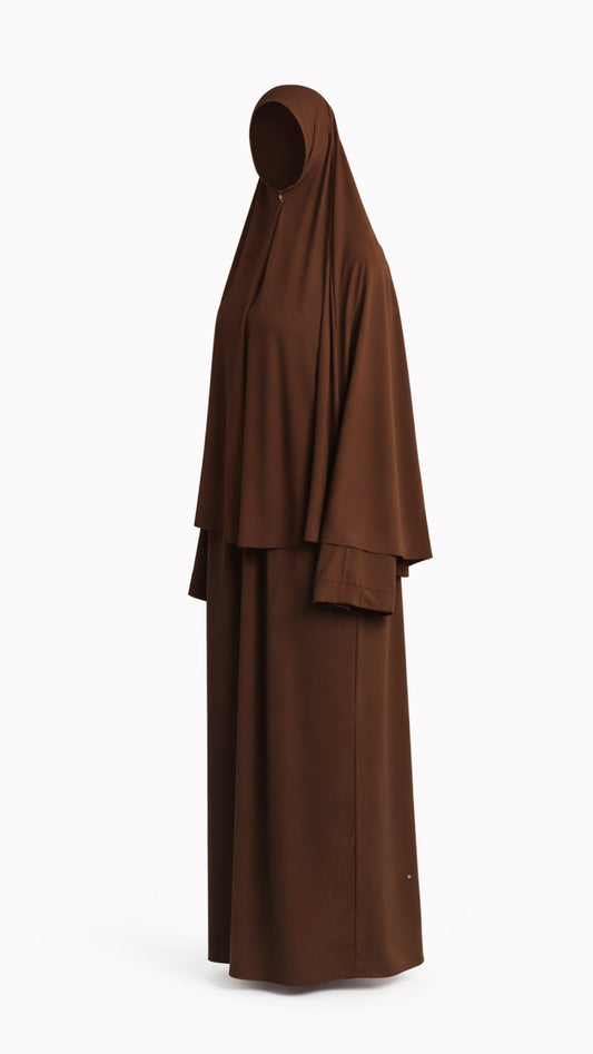 Comfortable abaya khimar set