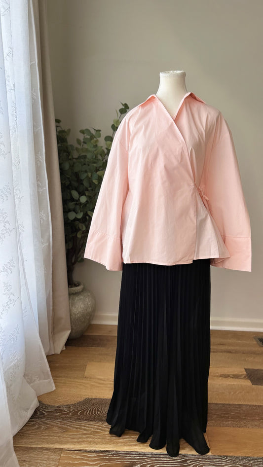 Wrapped cotton top