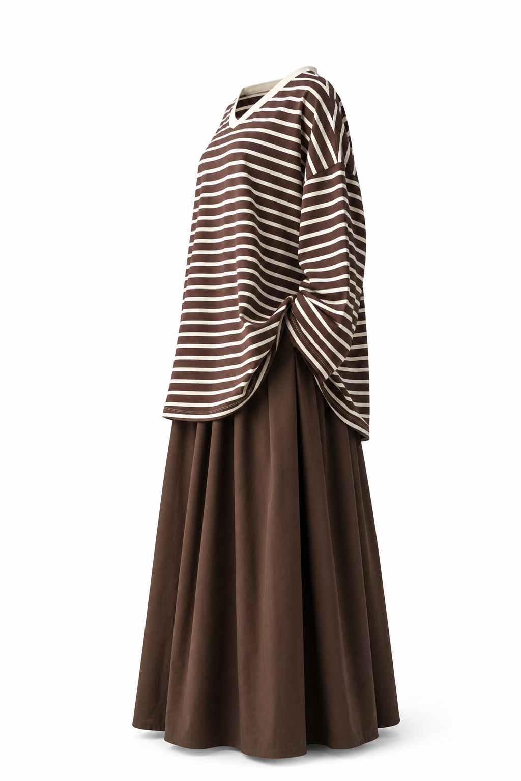 Durable Maxi 100% cotton skirt Fatma
