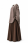 Durable Maxi 100% cotton skirt Fatma