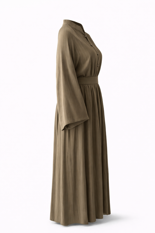 Viscose linen skirt top set