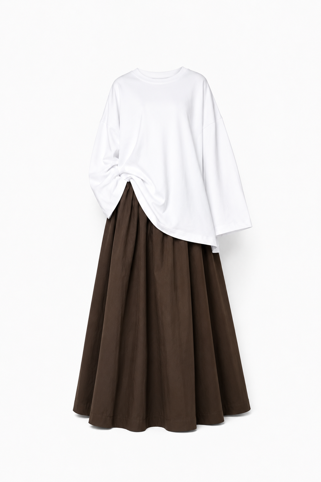 Durable Maxi 100% cotton skirt Fatma