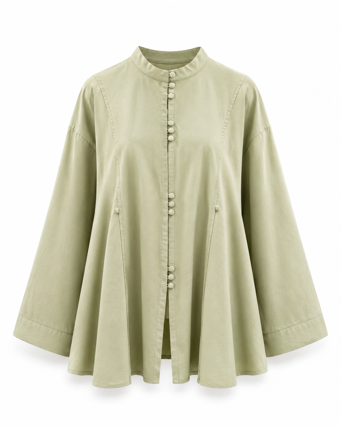 50%Viscose 42%Cotton 8%Polyamide modest top