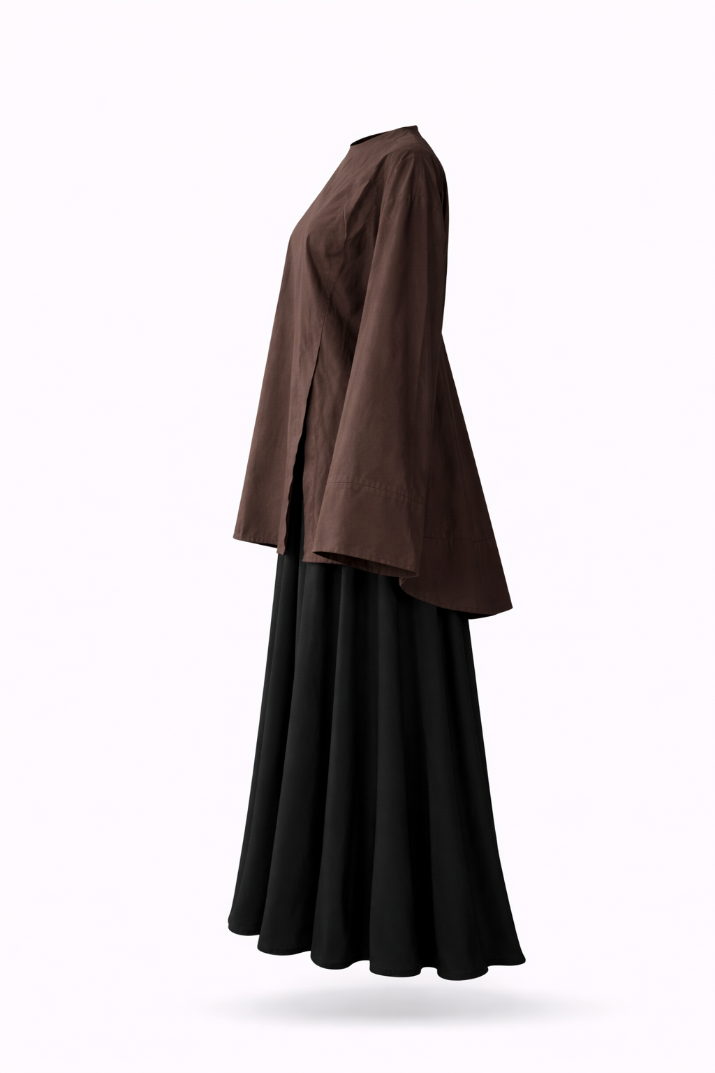 Oversized modest cotton top