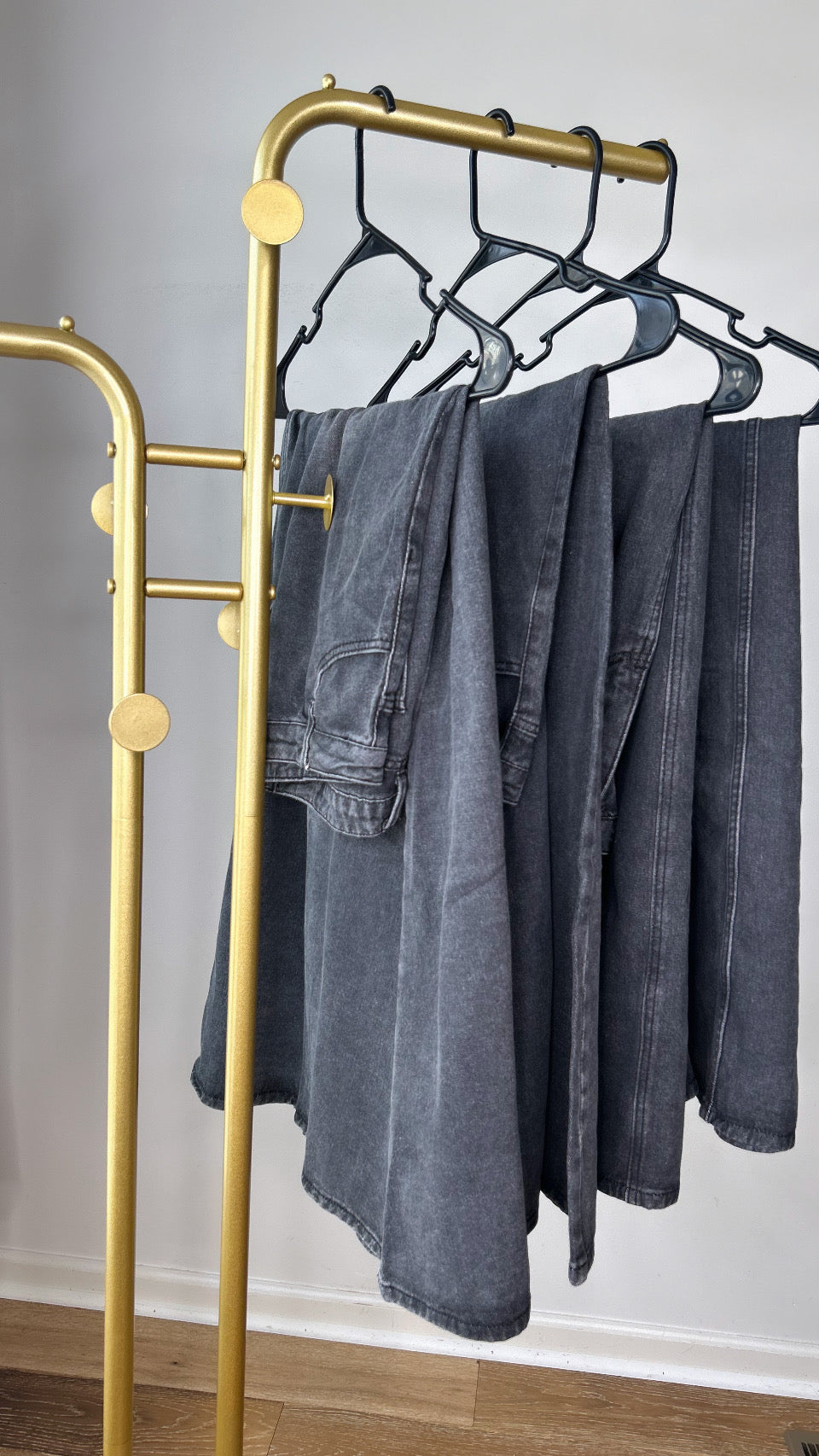 Denim 100% cotton jean maxi skirt