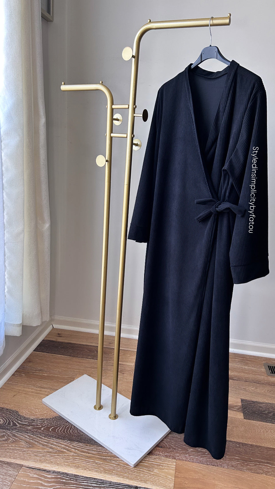 Winter and Fall Fati wrap abaya