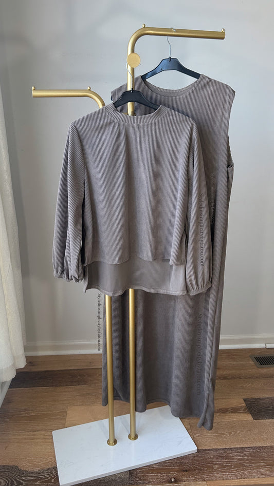 Shirt Dress Winter And Fall Abaya