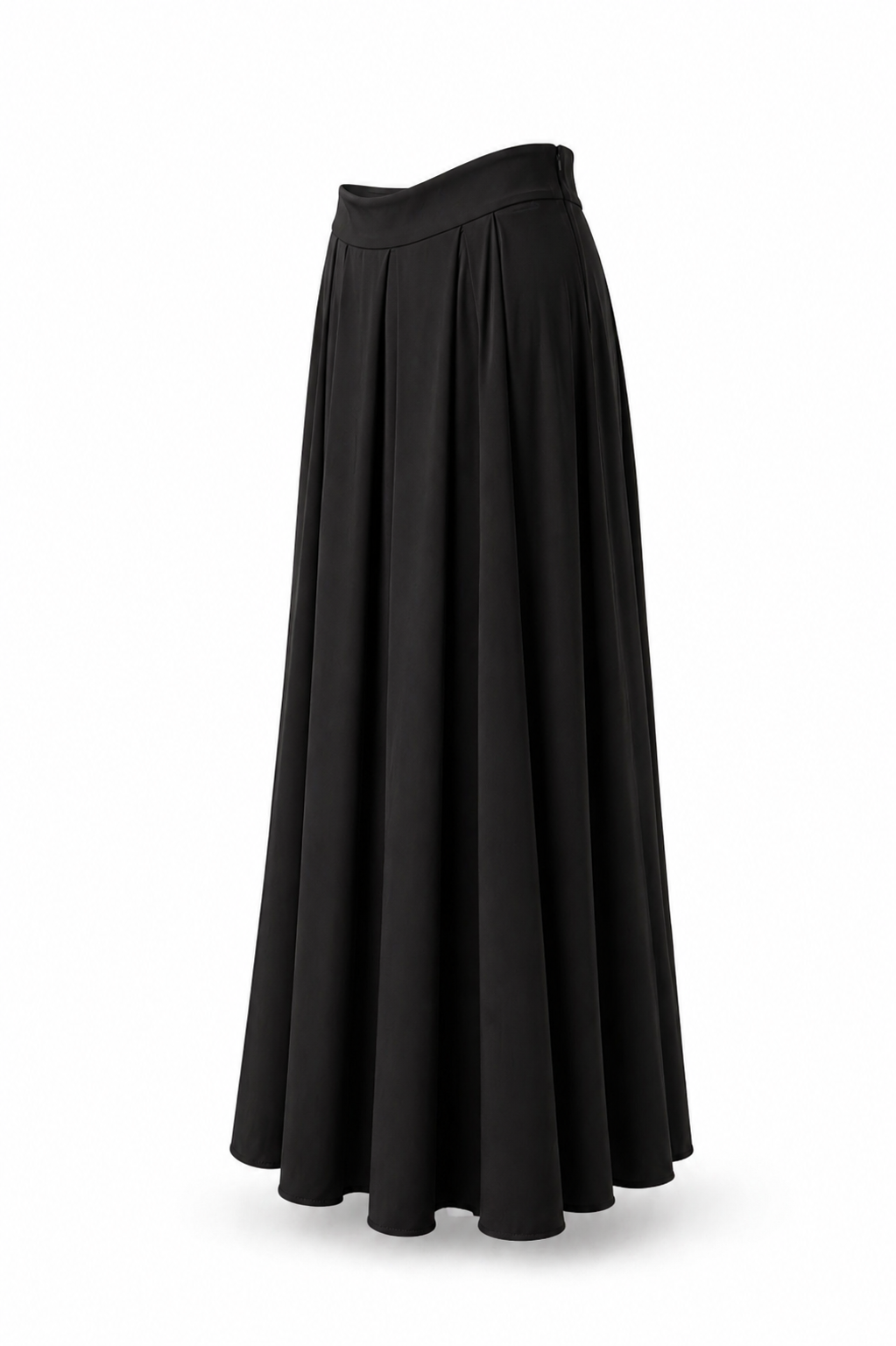 Pleaded maxi skirt 100cm long