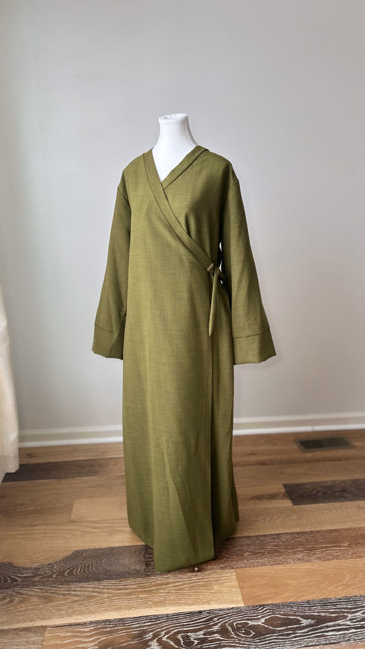 Tall Fati wrap abaya