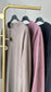 Roubd sleeves Essential everyday Fall and winter abaya