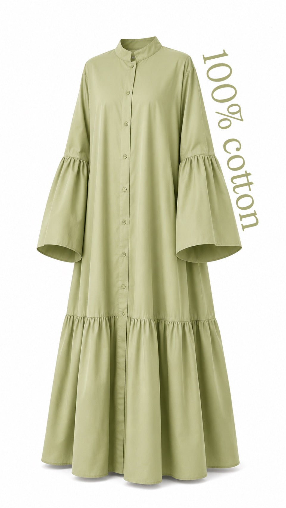 100 % Cotton Abaya Miya