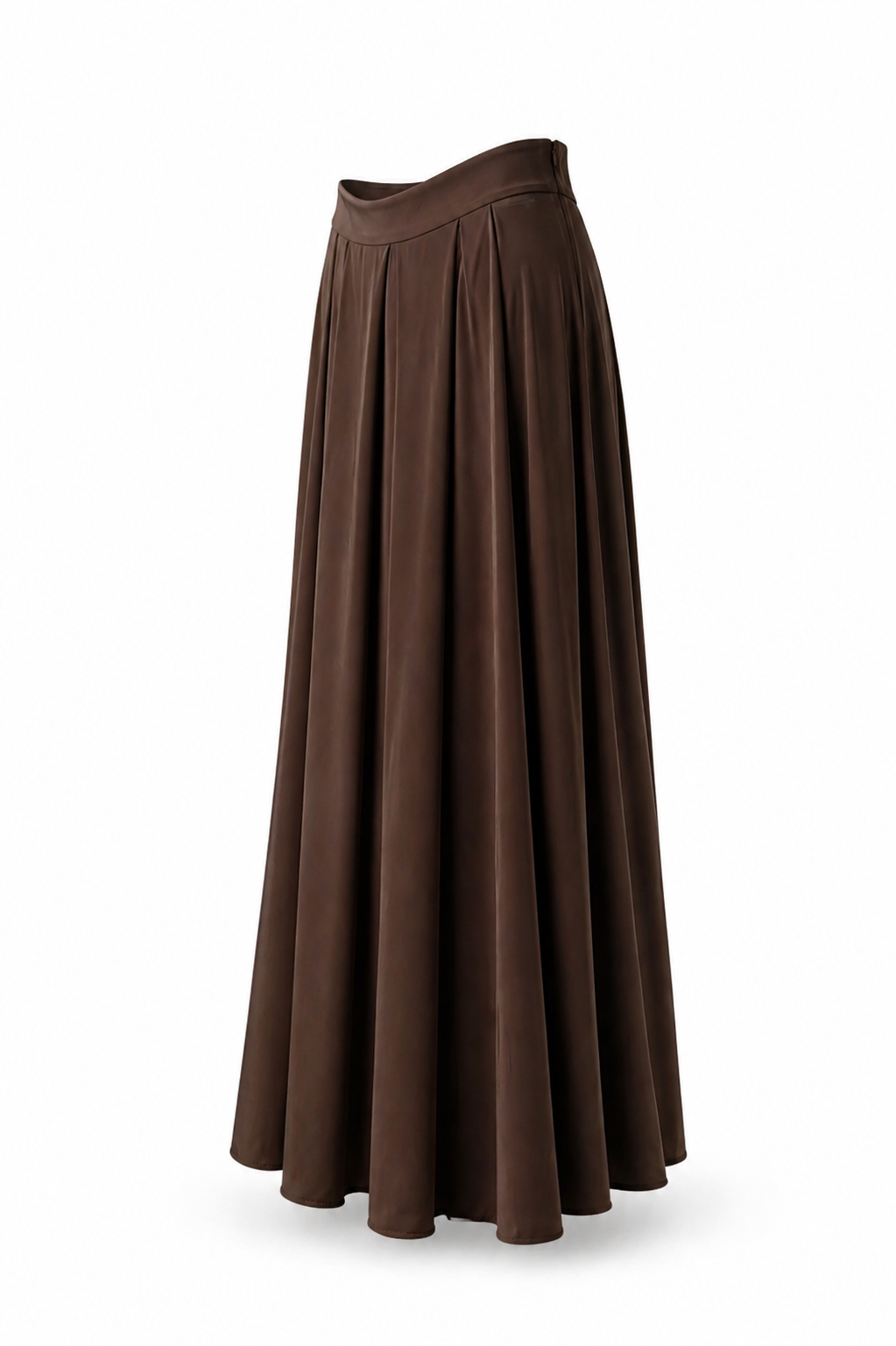 Pleaded maxi skirt 100cm long