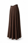 Pleaded maxi skirt 100cm long
