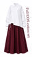 Durable Maxi 100% cotton skirt Fatma