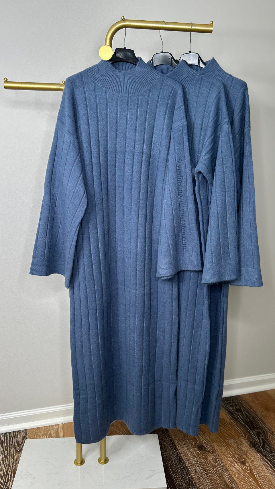 Abaya Zaïna Knit essential winter and Falls abaya