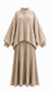 Oversized Modest Sweater Wool Mohair Blend Knit Top