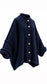Oversized Modest Sweater Wool Mohair Blend Knit Top