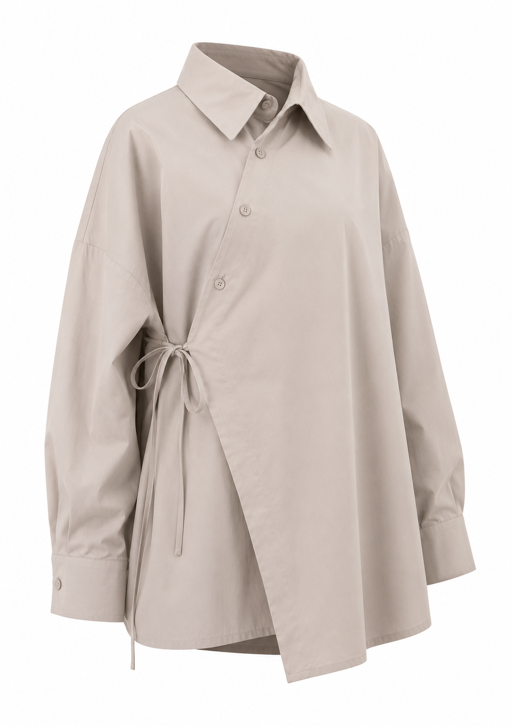 100% Cotton Asymmetrical Blouse too for Women