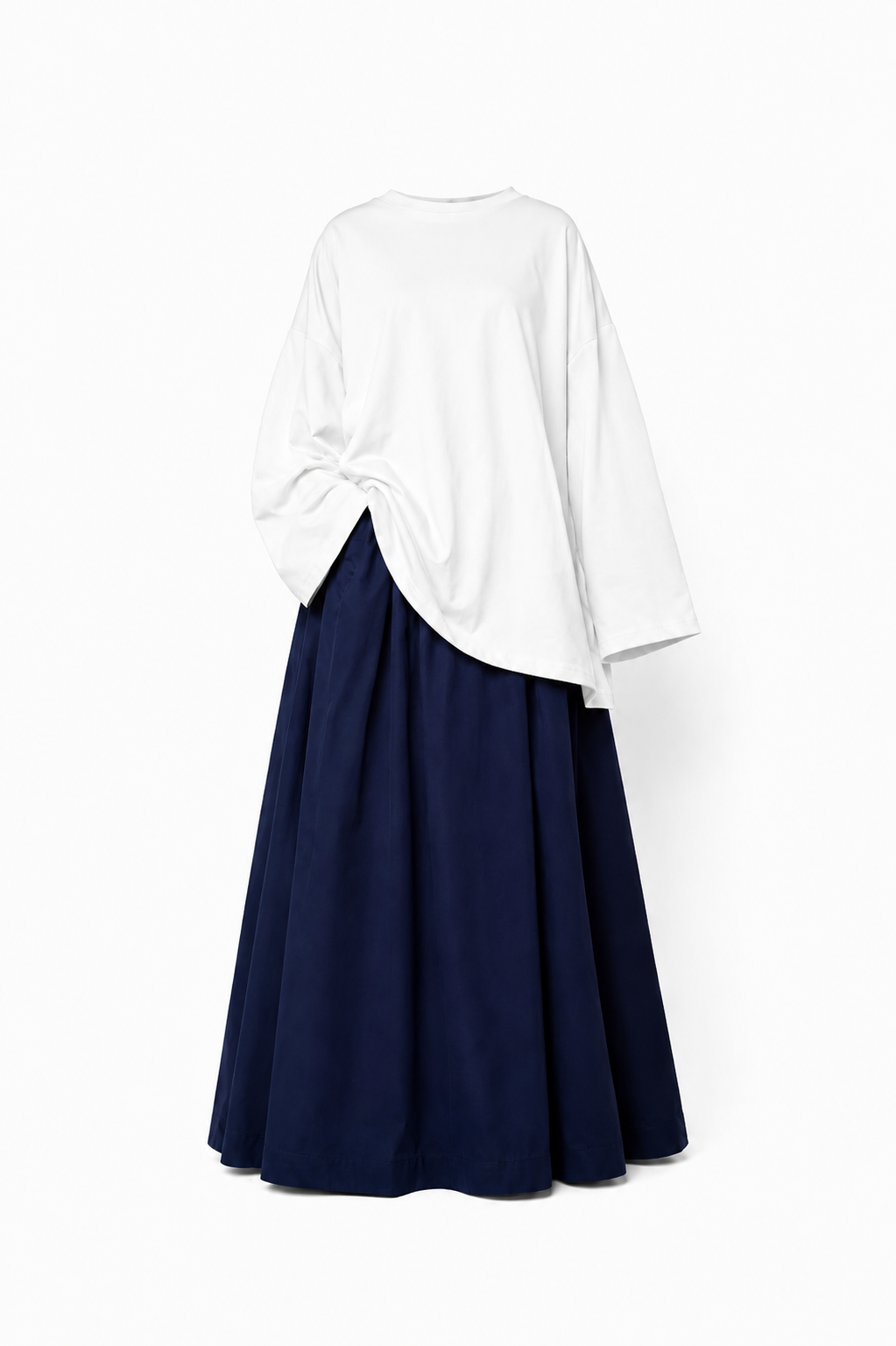 Durable Maxi 100% cotton skirt Fatma