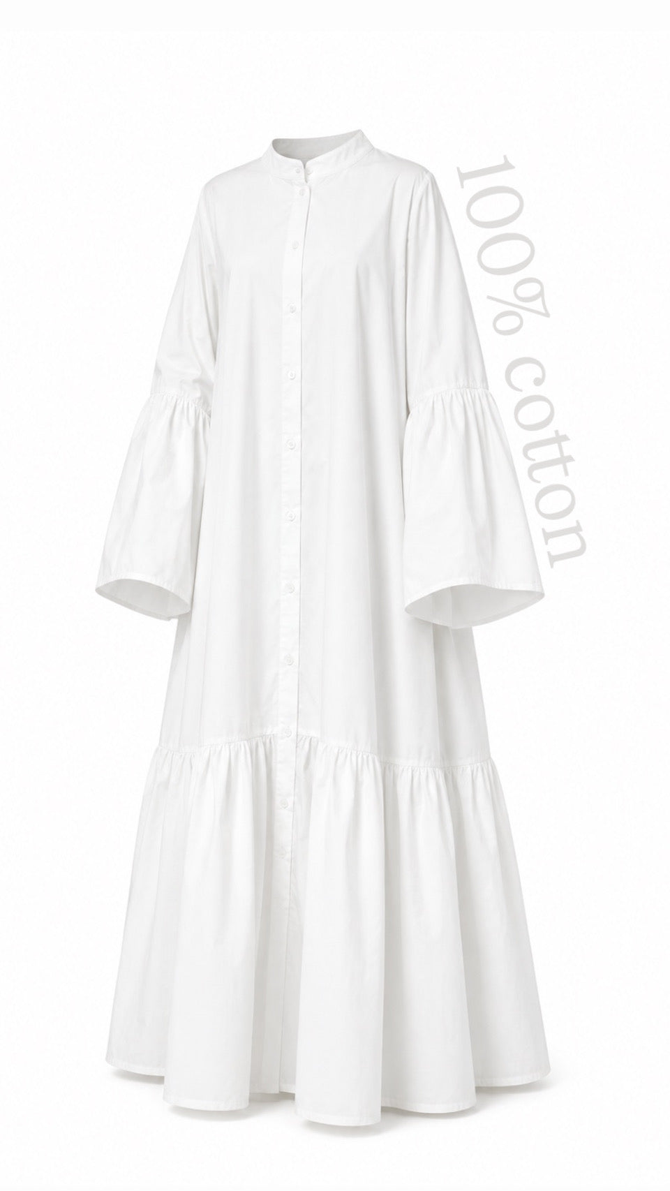 100 % Cotton Abaya Miya