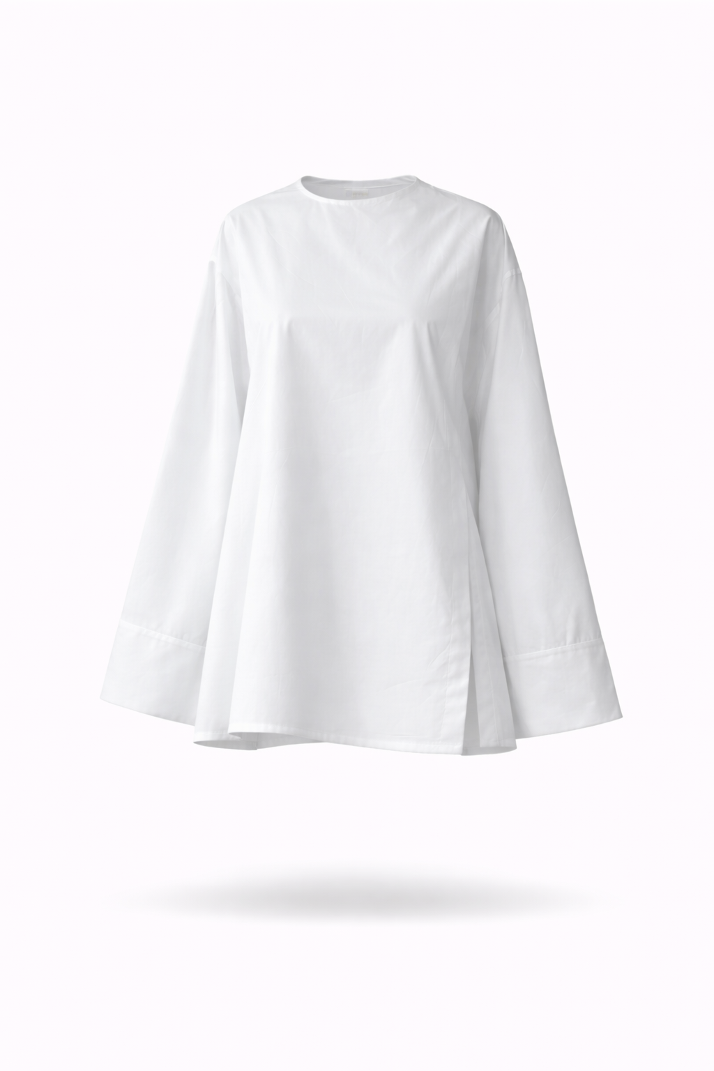 Oversized modest cotton top